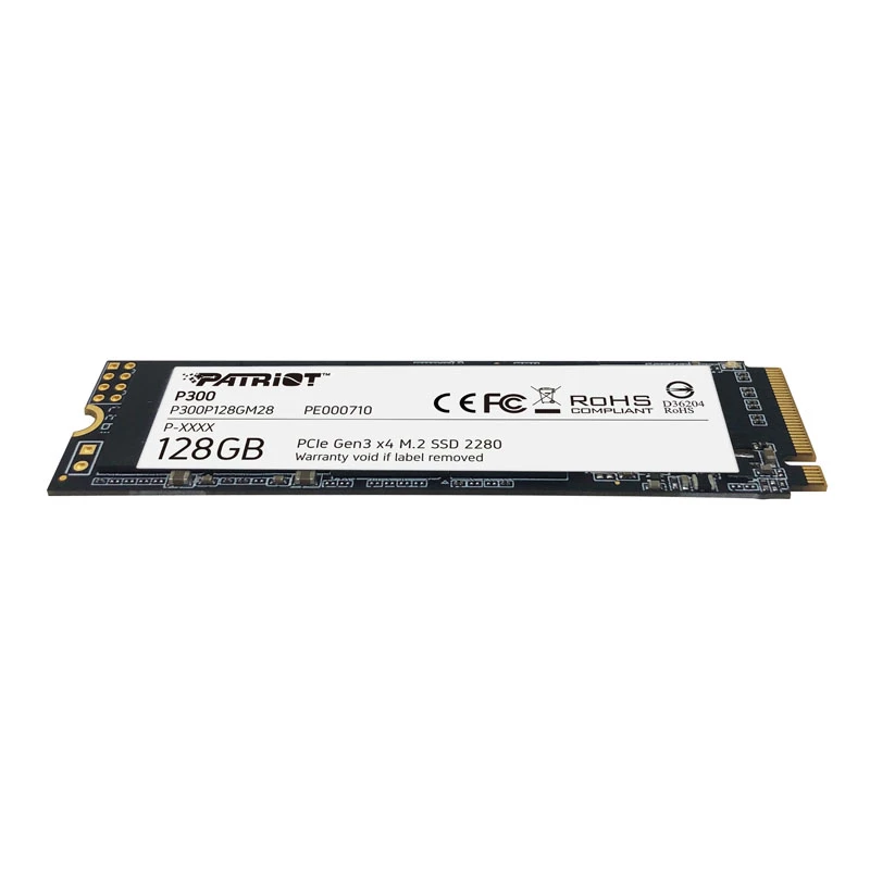 Patriot Memory P300P128GM28 Vidinė kietojo kūno atmintinė M.2 128 GB PCI Express NVMe