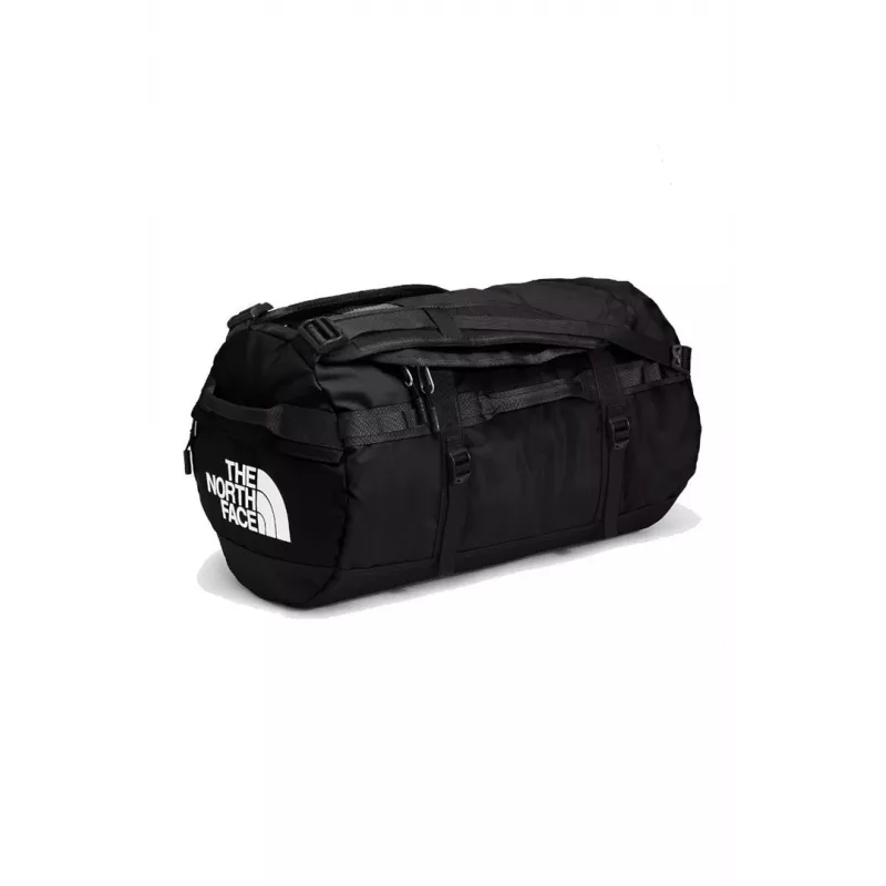 Duffel bag The North Face Base Camp S — 50 l, nailonas/poliesteris, juoda/balta