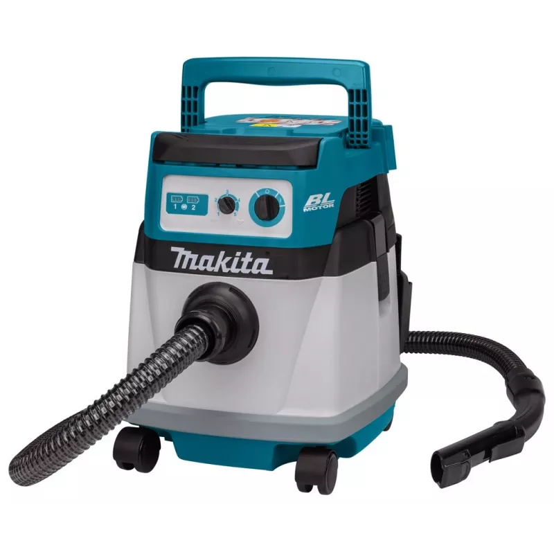 Makita DVC155LZX2 dulkių siurblys 15 L sausam ir šlapiam valymui