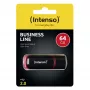 Intenso 64GB USB atmintinė USB Type-A 2.0 juoda raudona