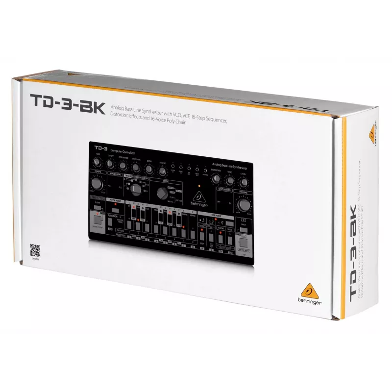 Analoginis sintezatorius Behringer TD-3-SB Juodas 9V DC