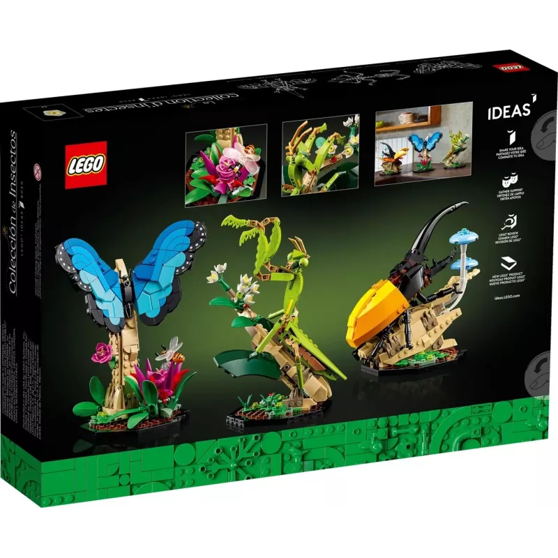 LEGO IDEAS 21342 Vabzdžių kolekcija