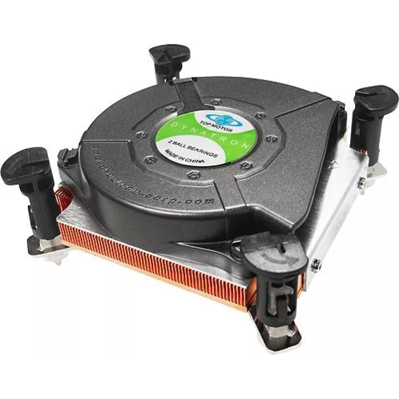 Dynatron Inter-Tech K-2 - procesoriaus aušintuvas - (Lizdas 1156, Lizdas 1155) - Varis - 75 mm (88885175)