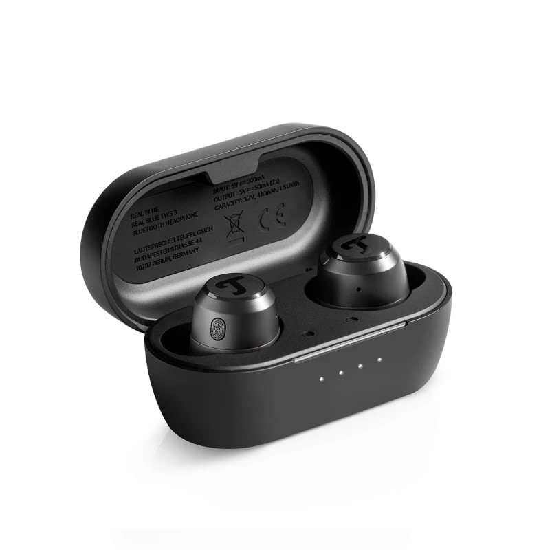 Teufel REAL Mėlyna TWS 3 ausinės belaidės į ausis Skambučiai/Muzika Bluetooth mėlynos