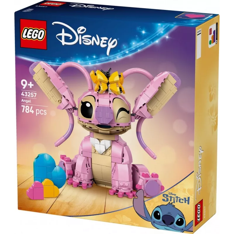 LEGO Disney kolekcionuojama mini konstrukcija Andzia Angel 43257 — 784 detalės, 250 mm aukštis, amžius 9+
