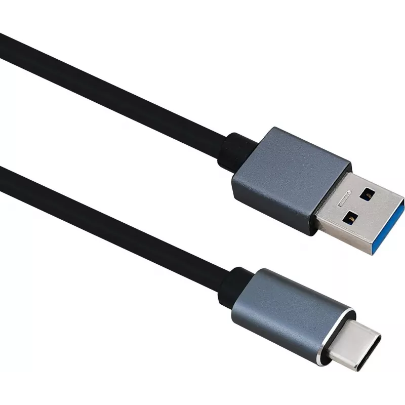 Herweck Helos PREMIUM - USB laidas - USB Type A (V) į 24 kontaktų USB-C (V) - USB 3.1 - 1.0 m - juodas (288353)