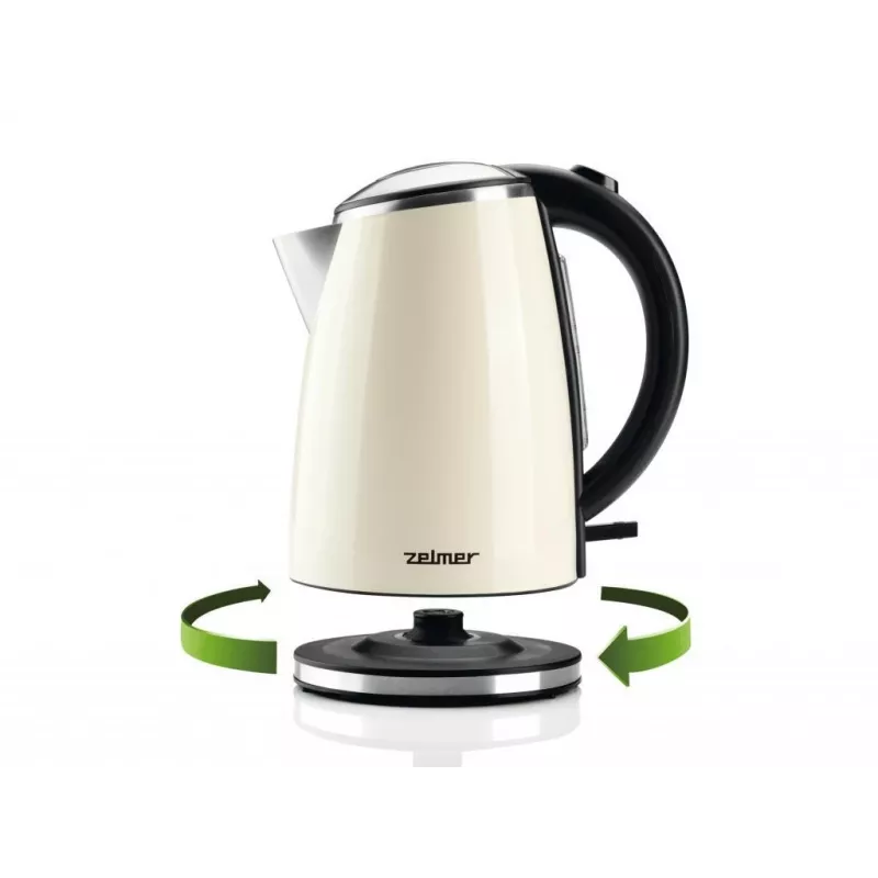 Elektrinis virdulys Zelmer 1,7L 2200W nerūdijantis plienas