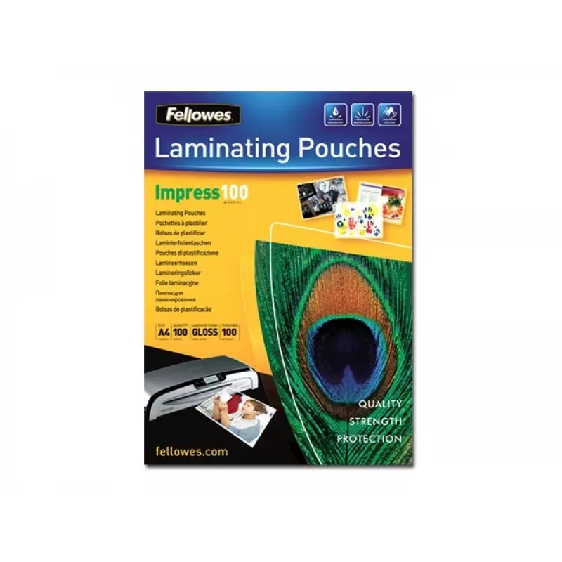 Laminavimo plėvelė BLIZGI/A3 100 100VNT 5351205 Fellowes