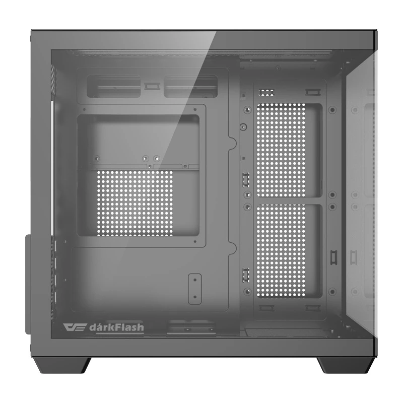 Kompiuterio korpusas DarkFlash B275 (juodas) ATX/mATX bokšto korpusas