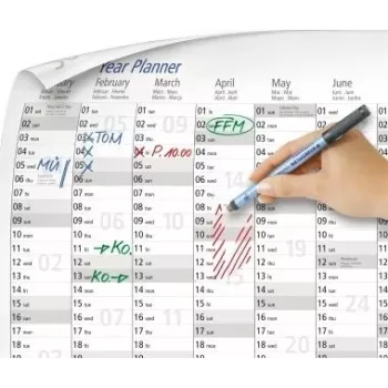 Staedtler Lumocolor 641 YpA3DE22 metinis planeris su nuvalomuoju paviršiumi, A3