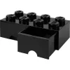 Stalčius LEGO Room Copenhagen Brick 8 juodas — LEGO kaladėlių laikymo stalčius