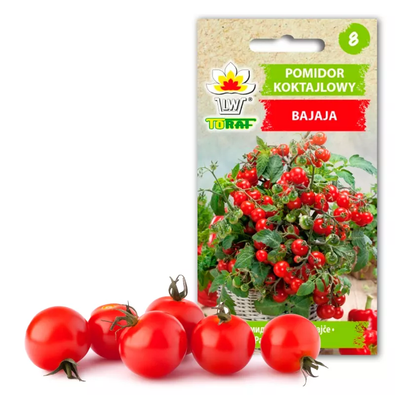 Bajaja Cherry Tomato Toraf Daržovių sėklos, 0,3 g pakuotė
