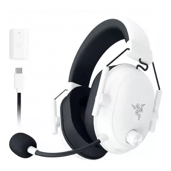 JuodaShark V3 X Hyperspeed for Xbox, žaidimų ausinės baltos, 2,4 GHz ryšio raktas, Bluetooth, USB