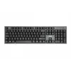IBOX Desktop Kit Pro belaidė klaviatūra ir pelė, QWERTY viso dydžio 104 klavišai, 2,4 GHz, 1200 DPI, juoda