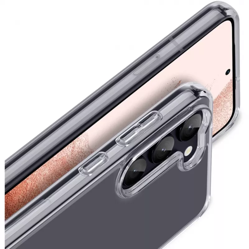 “StyleShell SHOCKFlex” (permatomas, “Samsung Galaxy S23+”)