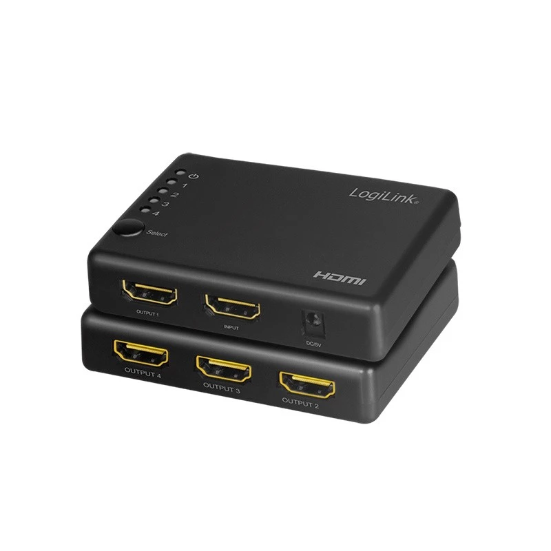 HDMI skirstytuvas 1x4 prievadų, 4K/30Hz