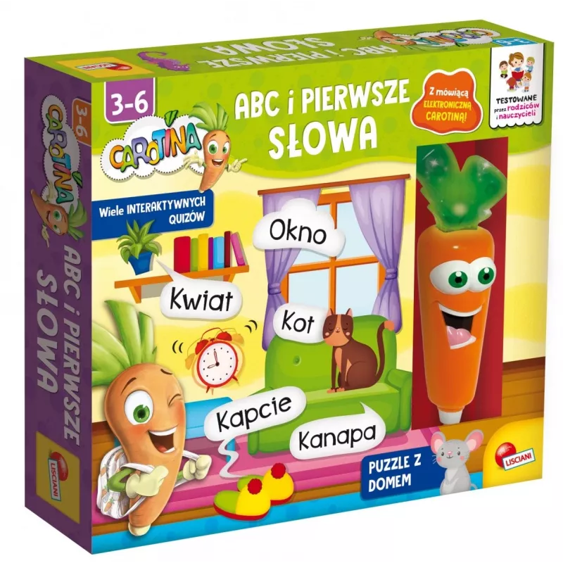 Carotina ABC ir pirmieji žodžiai