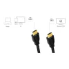 LogiLink CH0103 HDMI AV kabelis, juodas, 5 m, 1x HDMI kištukas prie 1x HDMI kištuko