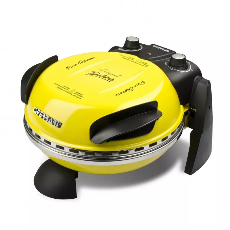G3 Ferrari Delizia picos keptuvas / orkaitė 1 picai 1200 W juoda, geltona