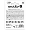 Pakartotinai įkraunamos AAA NiMH baterijos everActive EVHRL03-800 – 1.2 V, 4 vnt., cilindrinės 44.5×10.5 mm