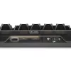 Mechaninė žaidimų klaviatūra Sharkoon Crystal Shark Juoda DE su RGB apšvietimu