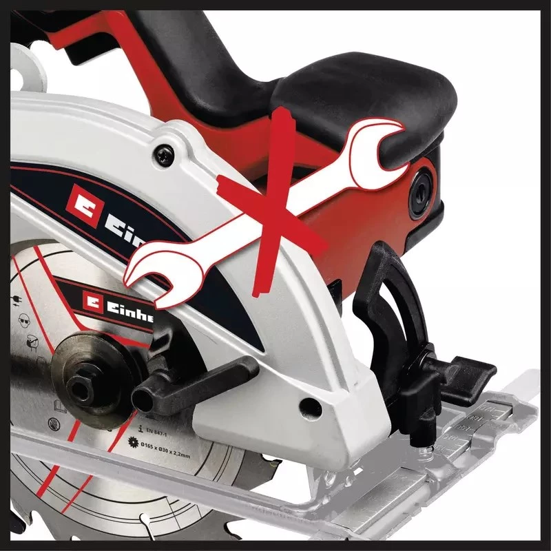 Pjūklas Einhell TC-CS 1250 16.5 cm juodas raudonas