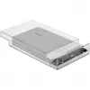 HDD/SSD dėklas DeLOCK 42623 skaidrus 2.5/3.5 colių