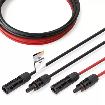 Kabelis Digitus DK-SCEC66-0100 6 mm² MC4 10 m juodas raudonas