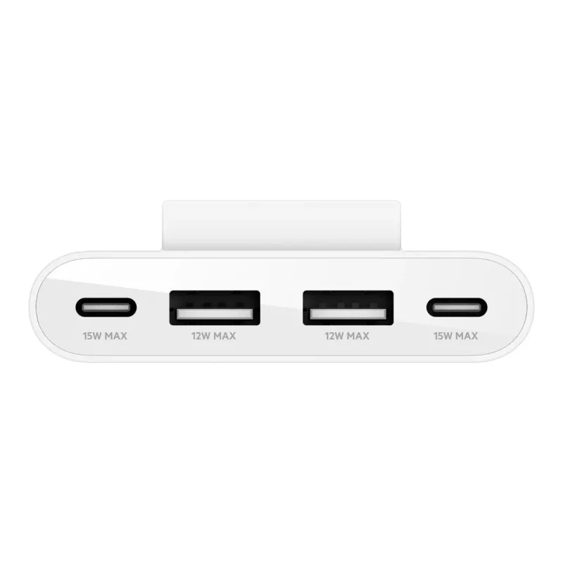 USB-C tipo koncentratorius Belkin BUZ001bt2MWHB7 2 m baltas