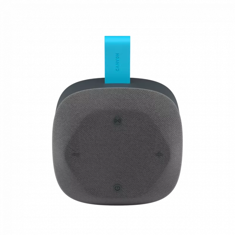 Canyon Hexagon 10 - Bluetooth 5.3 garsiakalbis - USB-C - kortelių skaitytuvas - IPX5 - mėlynai pilkas