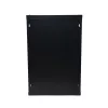 Prie sienos montuojama spinta Extralink Rackmount cabinet 18U 600x600 Juoda raktinis užraktas