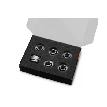 EK Water Blocks EK-Quantum Torque 6-Pack HDC 16 Torque veržliarakčio galinis fittingas Sidabrinis 1/4 6 vnt.