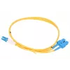 Vienmodis šviesolaidinis komutacinis kabelis Extralink SC/UPC į LC/UPC G.652D 3,0 mm dvipusis 3 m PVC