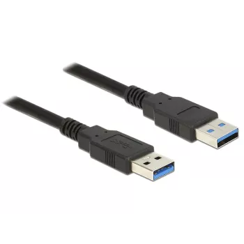 USB laidas DeLOCK 85060 USB 3.2 Gen 1 1m juodas