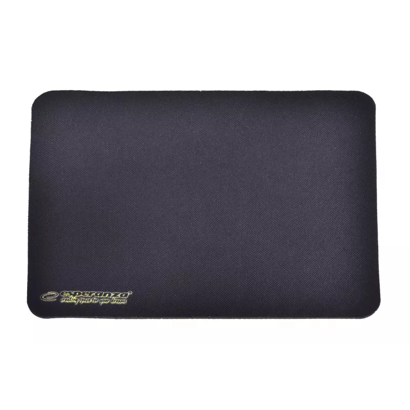 Pelės kilimėlis ESPERANZA EGP101K — žaidimų pelės kilimėlis, 250×200×2 mm, plastikinis, juodas