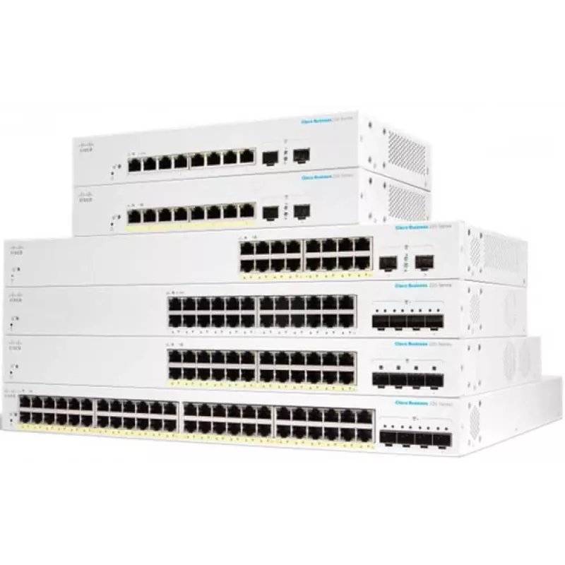 Valdomas L2 Gigabit Ethernet komutatorius Cisco CBS220-48T-4X-EU