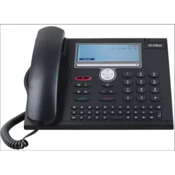 Skaitmeninis stalinis telefonas MITEL MiVoice 5380 (modelis 20350886) – didelės talpos ekranas, programuojami klavišai