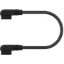 Corsair iCUE LINK kabelis 2x 135mm su plonais 90A° jungtimis, juodas