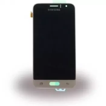 Atsarginis LCD ir jutiklinis ekrano mazgas Samsung Galaxy J1 (auksinis) GH97-18224B