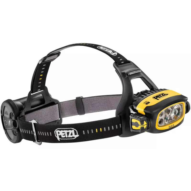Galvos žibintuvėlis Petzl Duo S juoda geltona