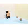 man and wood telefono dėklas, skirtas iPhone 12 Pro Max — herringbone nero Juoda