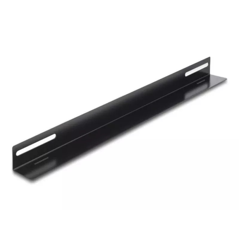 Tvirtinimo laikiklis DeLOCK 19 colių 450x40mm 2 vnt. Juodas Metalas