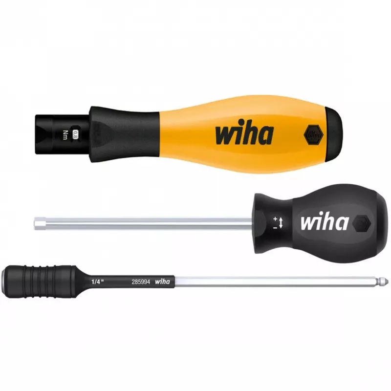 Wiha ESD sukimo momento atsuktuvas TorqueVario-S 0,1–0,6 Nm DIN EN 61340-5-1, DIN EN ISO 6789, DIN EN 26789 (36852)
