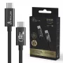 USB C į USB C kabelis Extralink CABESL05 — 2 m, USB 2.0, juodas