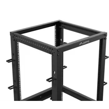 Laisvai pastatomas stovas Lanberg OR01-6115-B 15U juodas 600 kg talpa