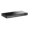 D-Link 52 prievadų gigabito jungiamas išmanusis valdomas komutatorius su 4 x 10G SFP+ prievadais