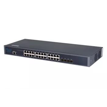 Valdomas komutatorius Extralink Chiron 24x RJ45 1000Mb/s 4x SFP+ L3