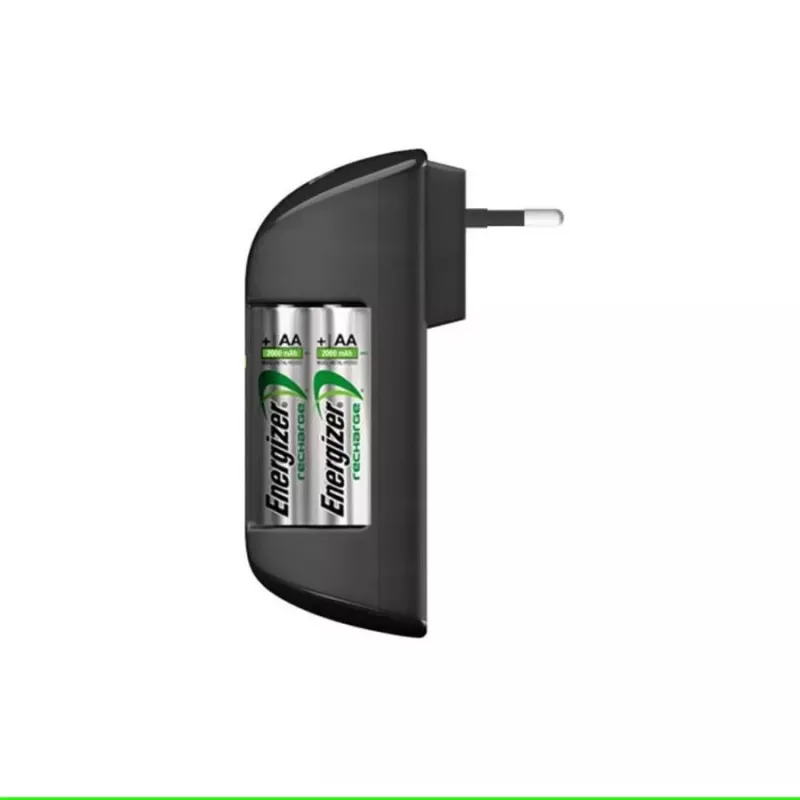 Baterijų įkroviklis Energizer Pro Charger AC 4 lizdų AA/AAA NiCd, 100–240 V, komplekte 2000 mAh