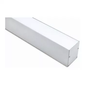 S21-LED-PR20129, profilis, baltas, aliuminis, LED, 50 mm, 2000 mm