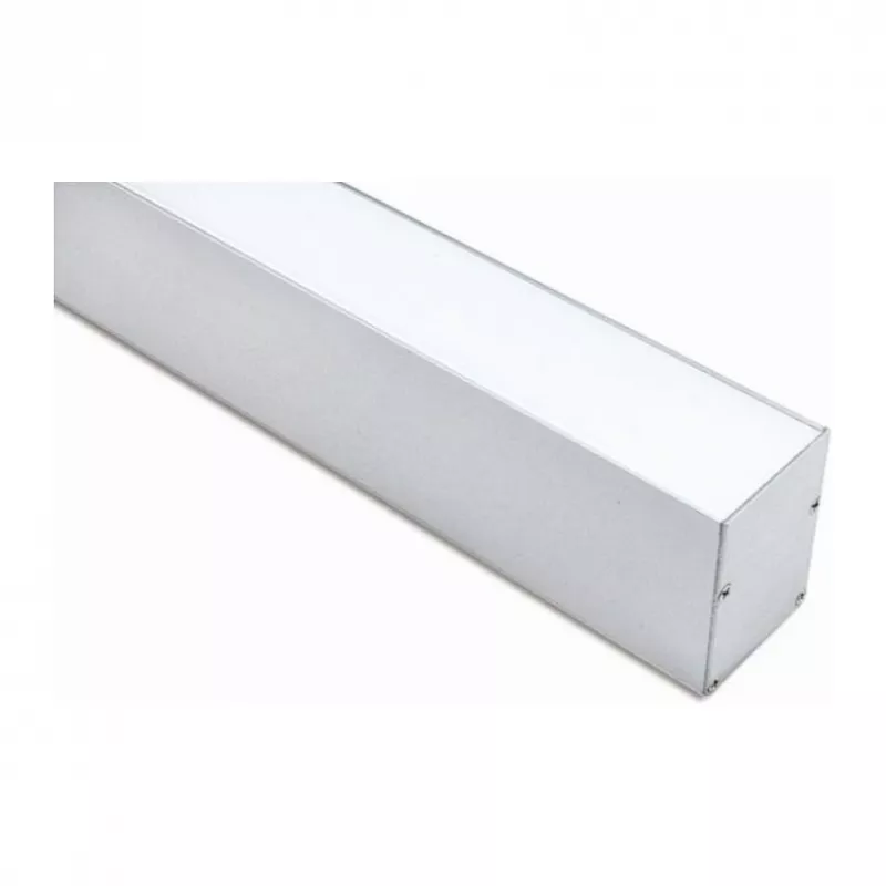 S21-LED-PR20129, profilis, baltas, aliuminis, LED, 50 mm, 2000 mm